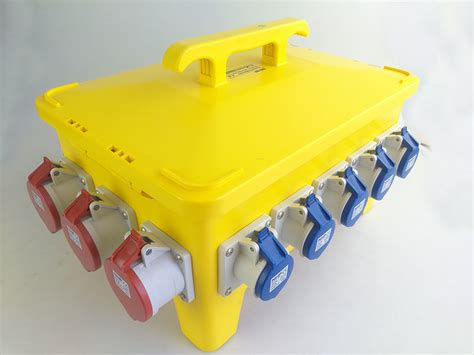 electrical supply spider box|temporary power spider box.